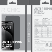 RICHIC iPhone 16系列 防窥屏幕保护膜